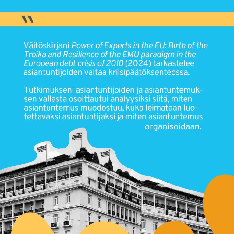 Asiantuntijoiden valta EU:ssa ja eurokriisissä – Miten kriisi synnyttää teknokratiaa